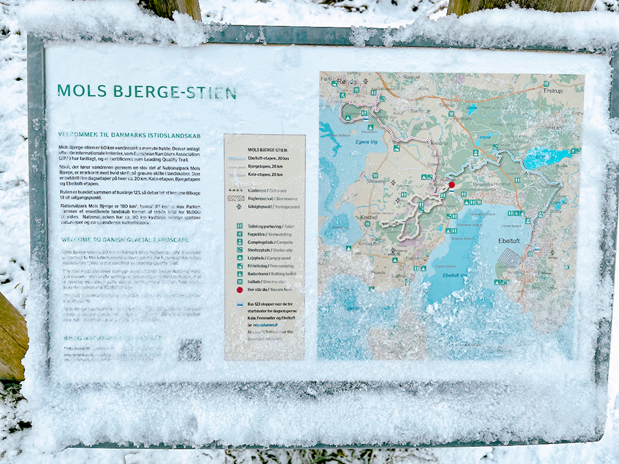 Vild fængelsflugt Lingvistik Vintervandring i Mols Bjerge - Overspringeren